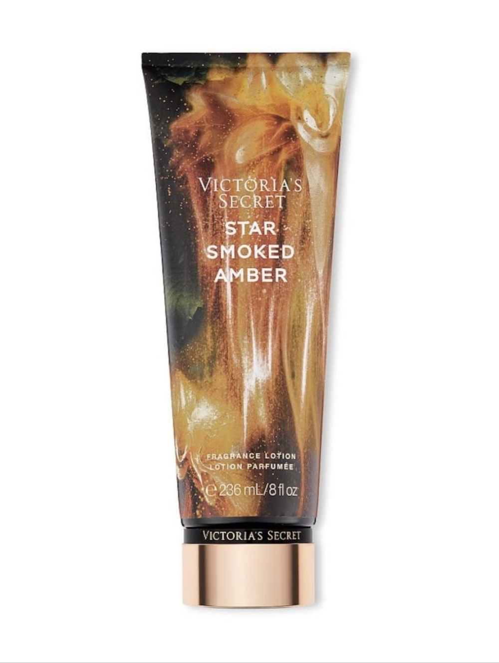 New Victoria's Secret Star Smoked Amber Fragrance Body Lotion 8 Fl Oz